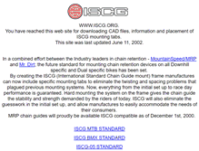 Tablet Screenshot of iscg.org